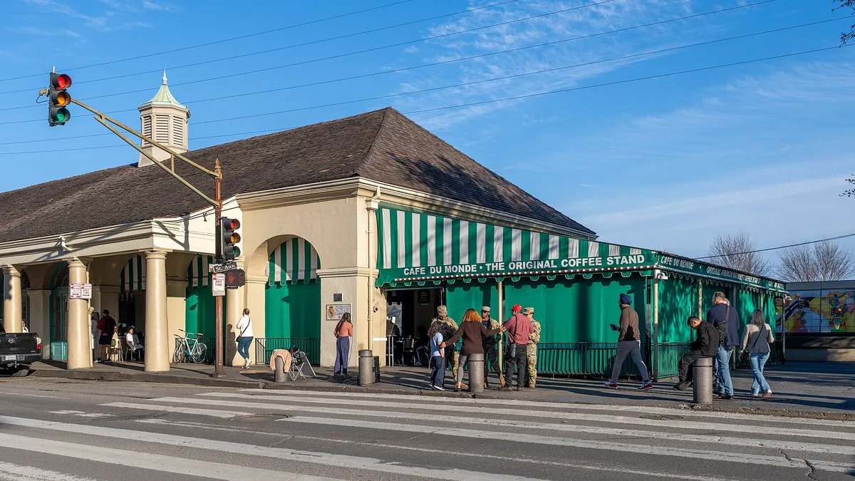 Cafe Du Monde in New Orleans, United States