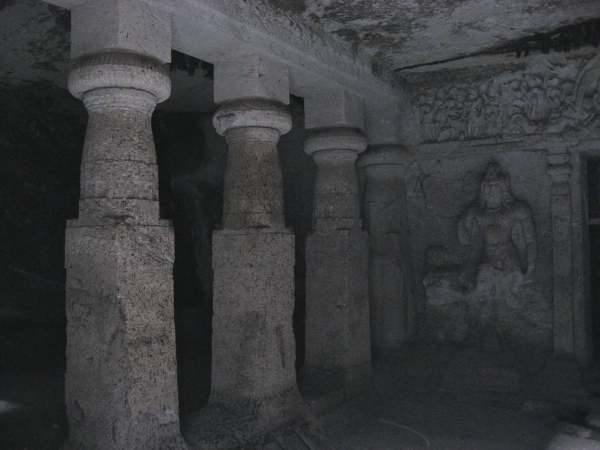 Jogeshwari Caves in Mumbai, India