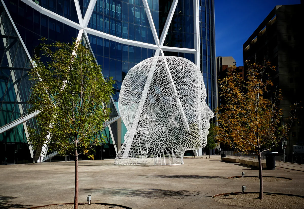 Wonderland Sculpture in Calgary, Canada