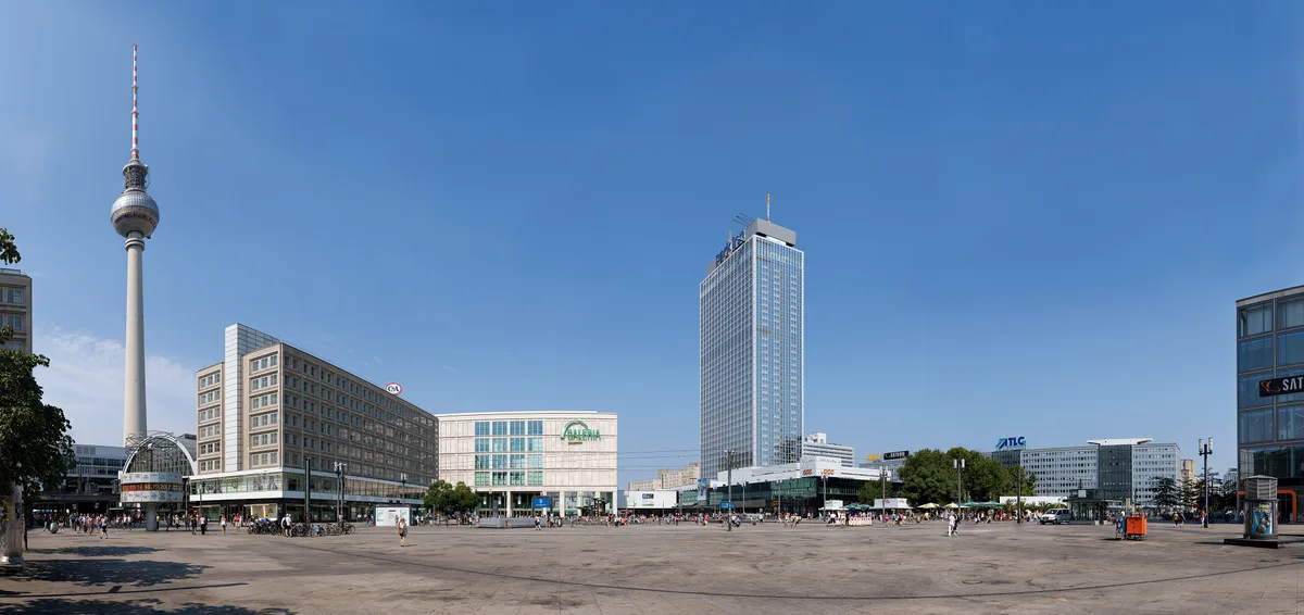 Alexanderplatz in Berlin, Germany