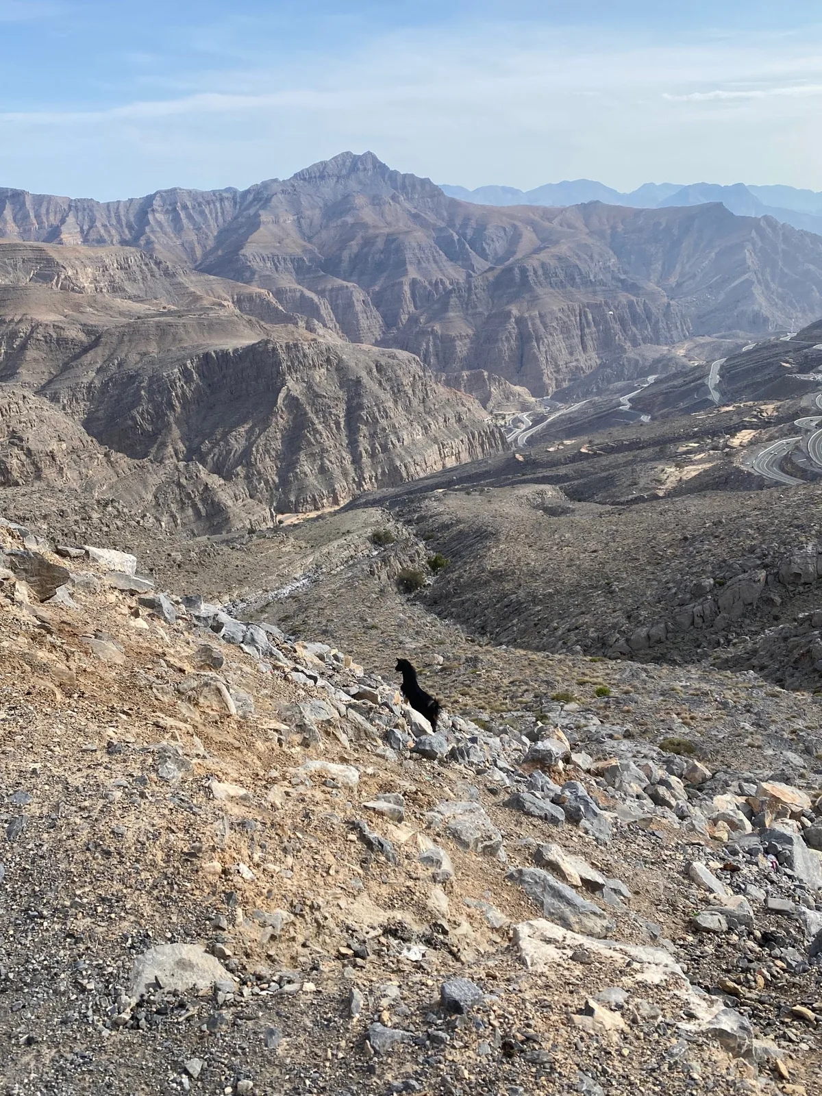 Jebel Jais in Ras Al Khaimah, United Arab Emirates