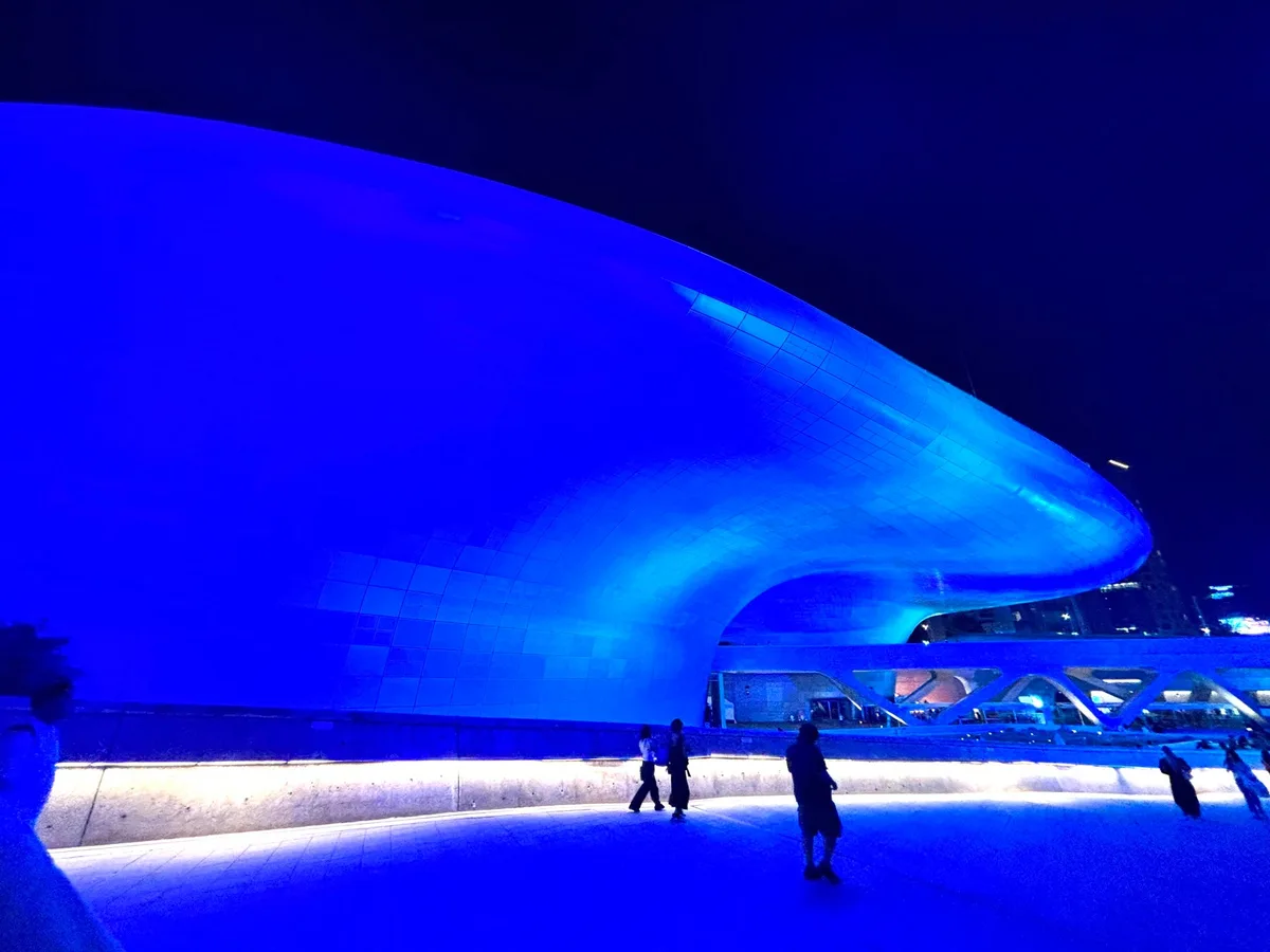 Dongdaemun Design Plaza (DDP) in Seoul, South Korea