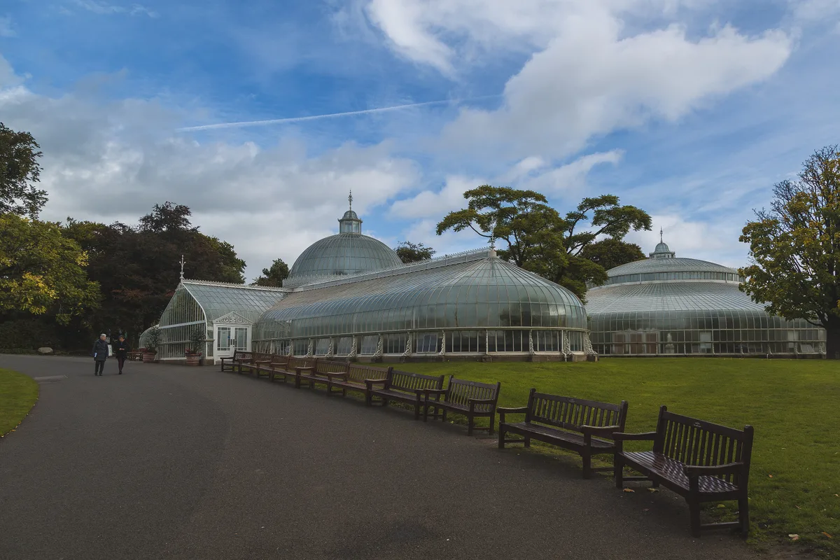 Kibble Palace en Glasgow, Reino Unido