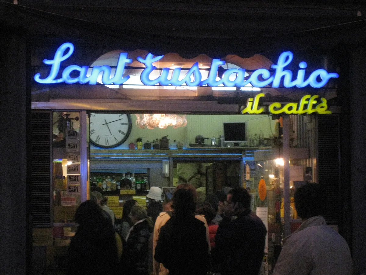 Sant' Eustachio Caffè in Rome, Italy