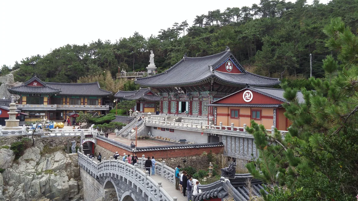 Haedong Yonggungsa Temple in Busan, South Korea