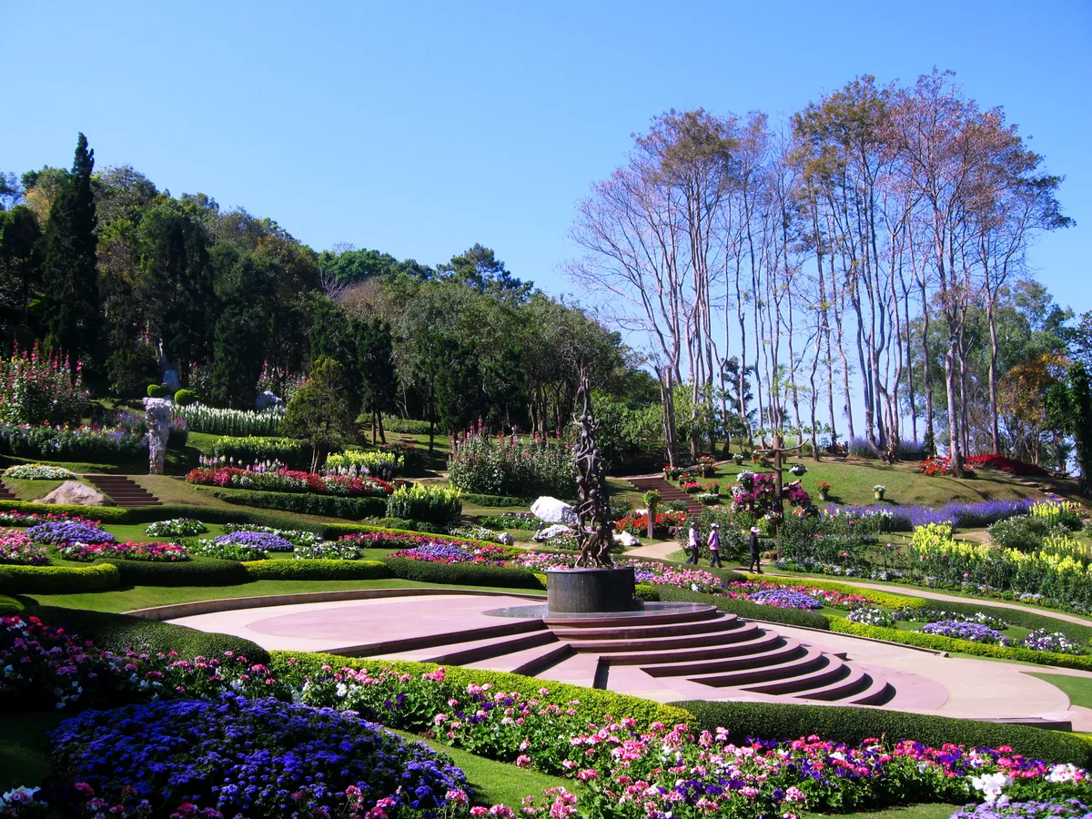 Mae Fah Luang Garden in Chiang Rai, Thailand