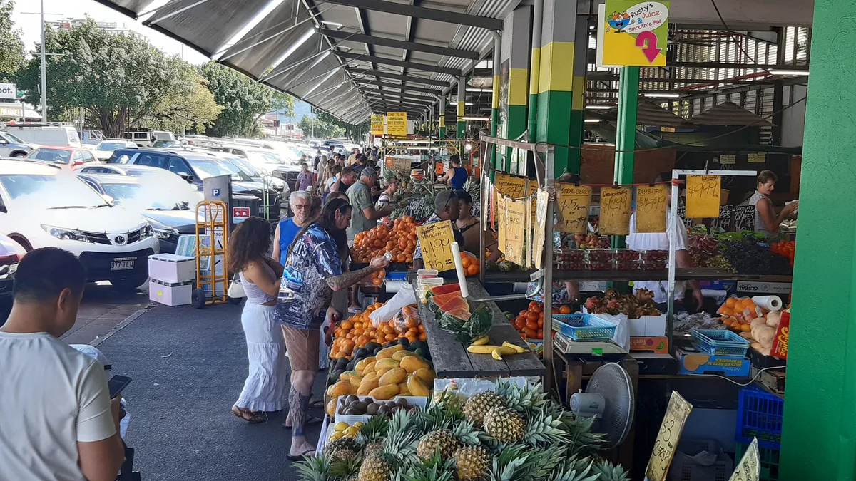 Rusty's Markets in Cairns, Australia