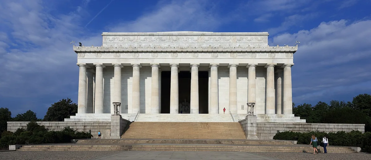 Lincoln Memorial in Washington DC, United States