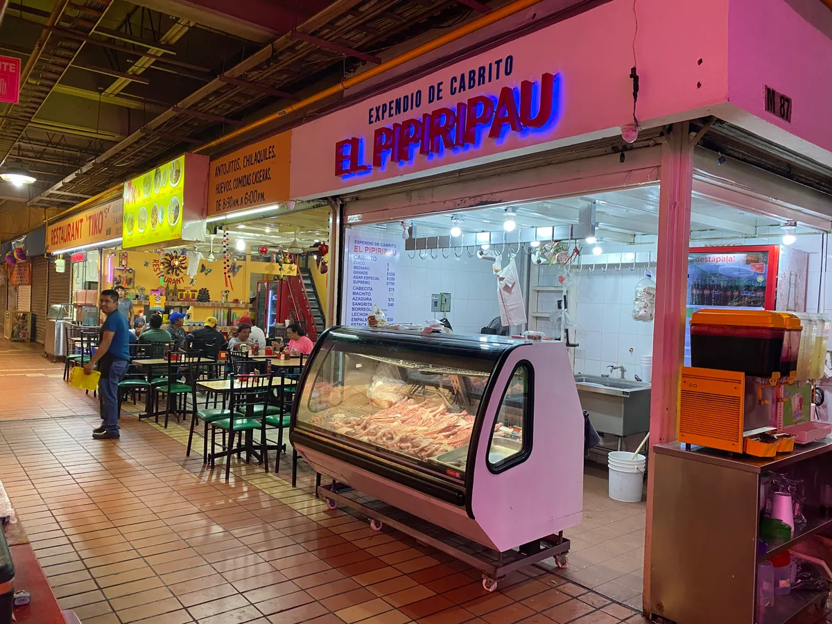 Mercado Juárez in Monterrey, Mexico