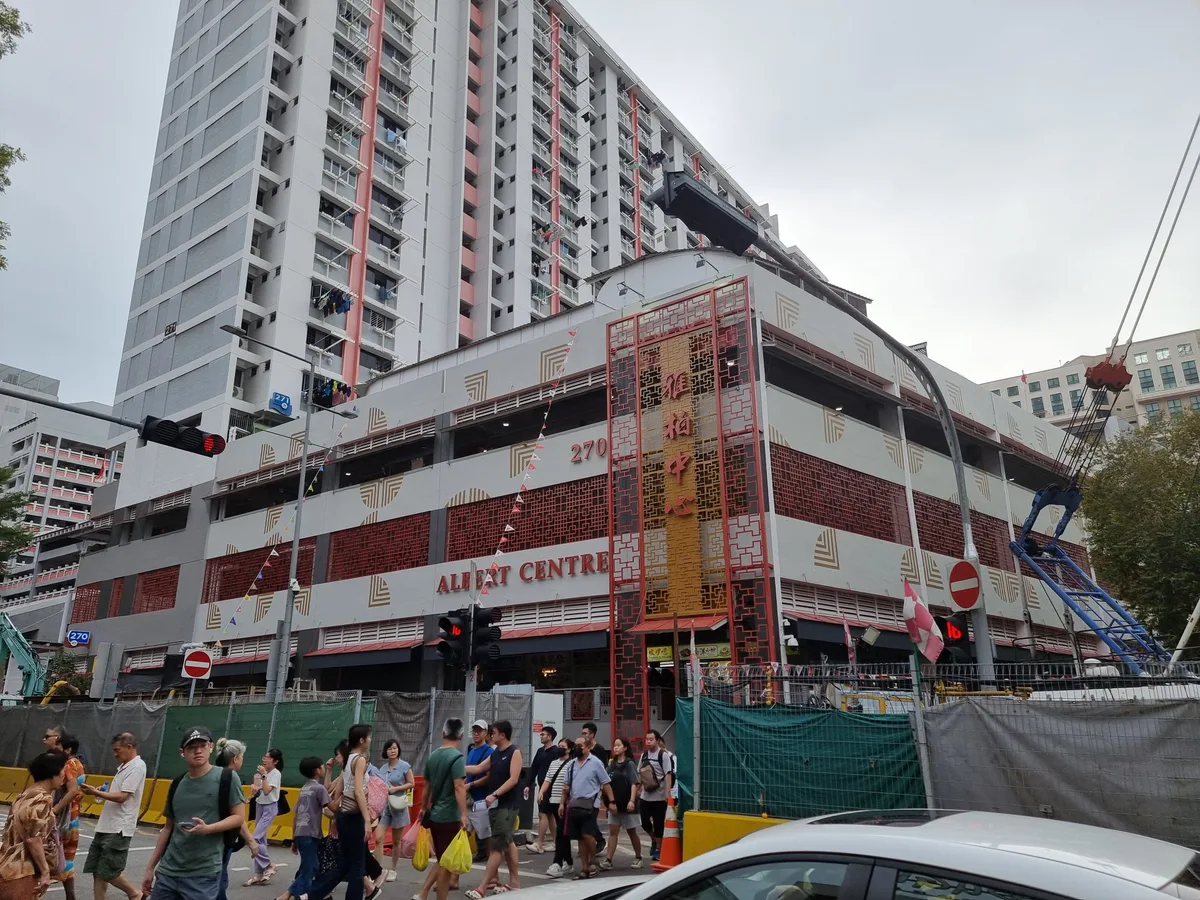 Albert Centre Market & Food Centre in Bugis, Singapore