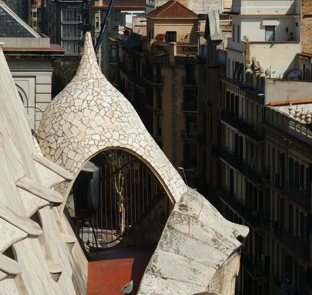 La Pedrera - Casa Milà in Barcelona, Spain