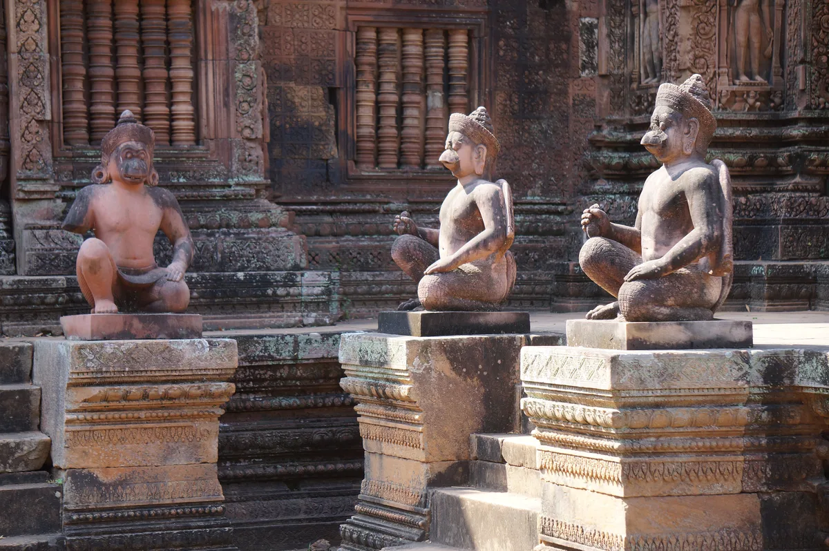 Banteay Srei Temple in Siem Reap, Cambodia