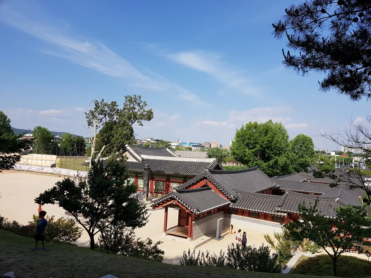 Hwaseong Haenggung in Suwon, South Korea