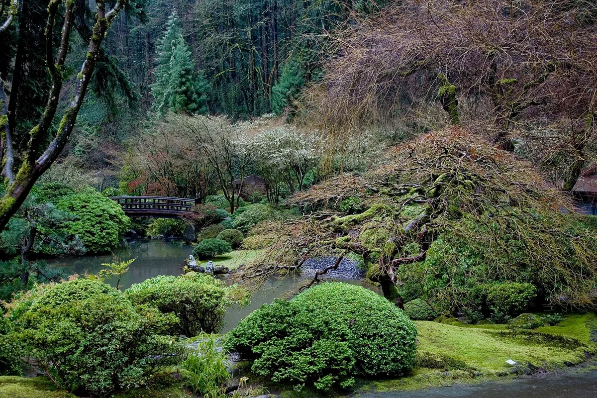 Portland Japanese Garden in Portland, United States