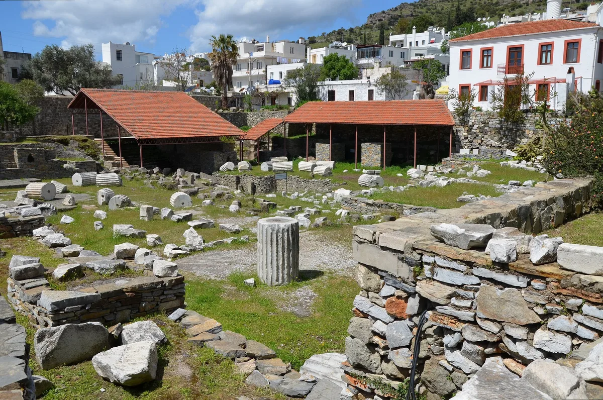 Mausoleum at Halicarnassus in Bodrum, Turkey