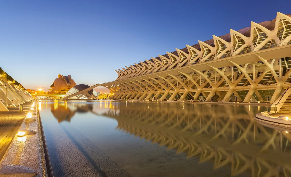 Ciudad de las Artes y las Ciencias in Valencia, Spain