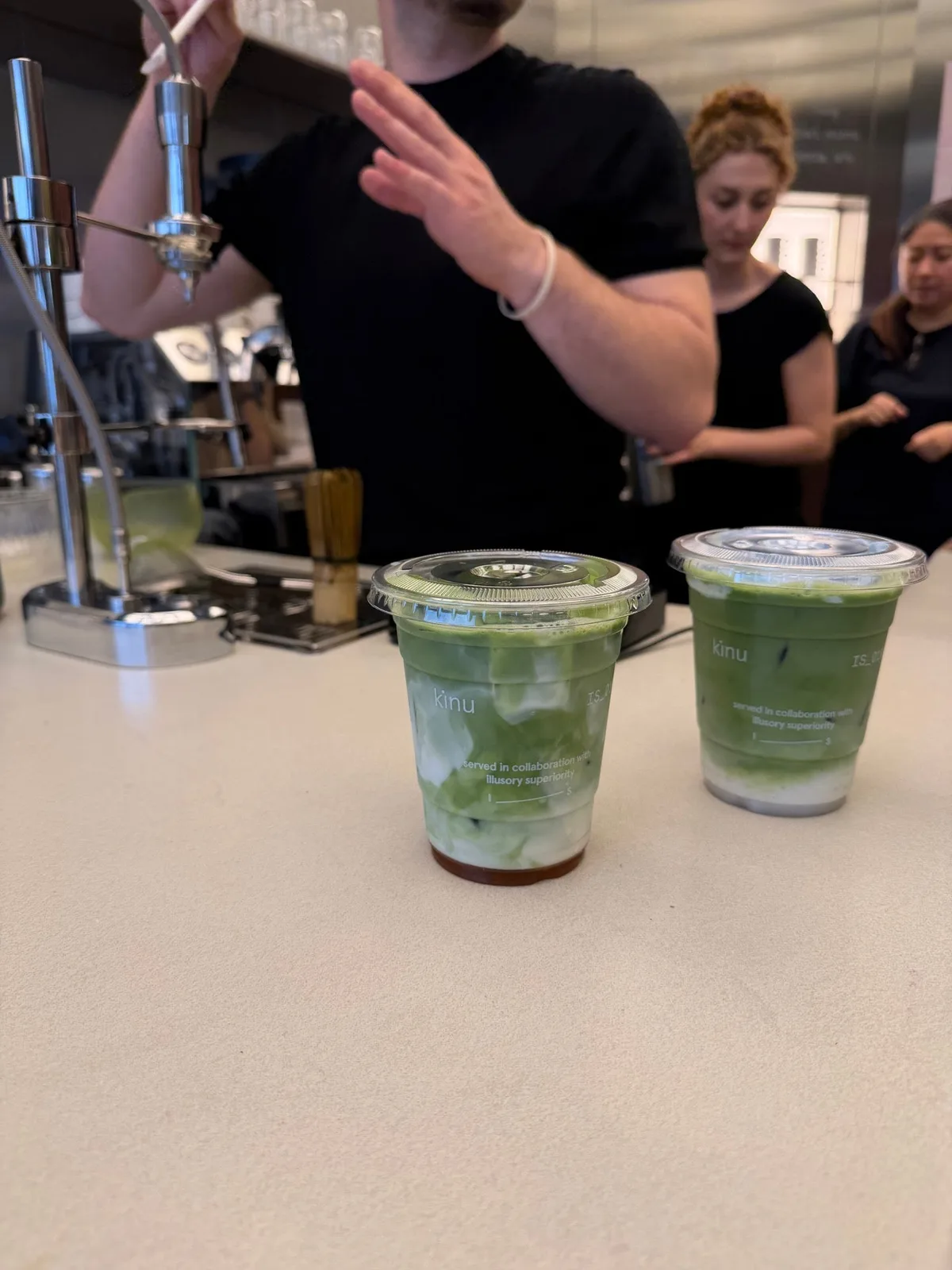 kinu matcha bar in Istanbul, Turkey