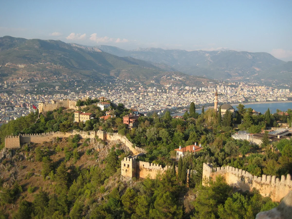 Alanya Castle in Alanya, Turkey