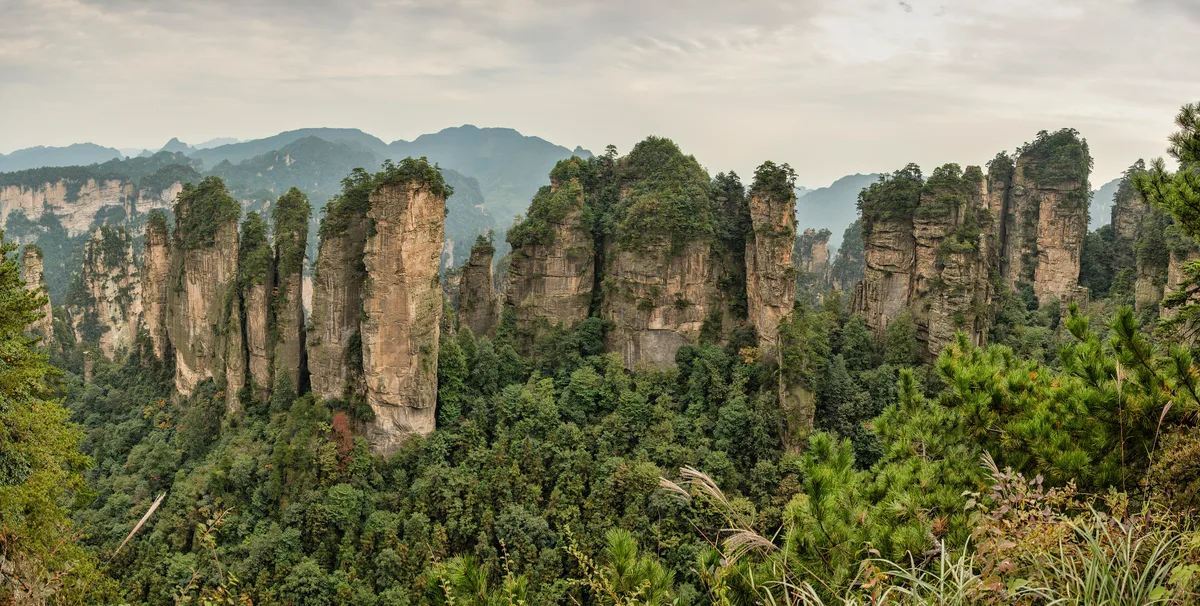 Huangshizhai in Zhangjiajie, China
