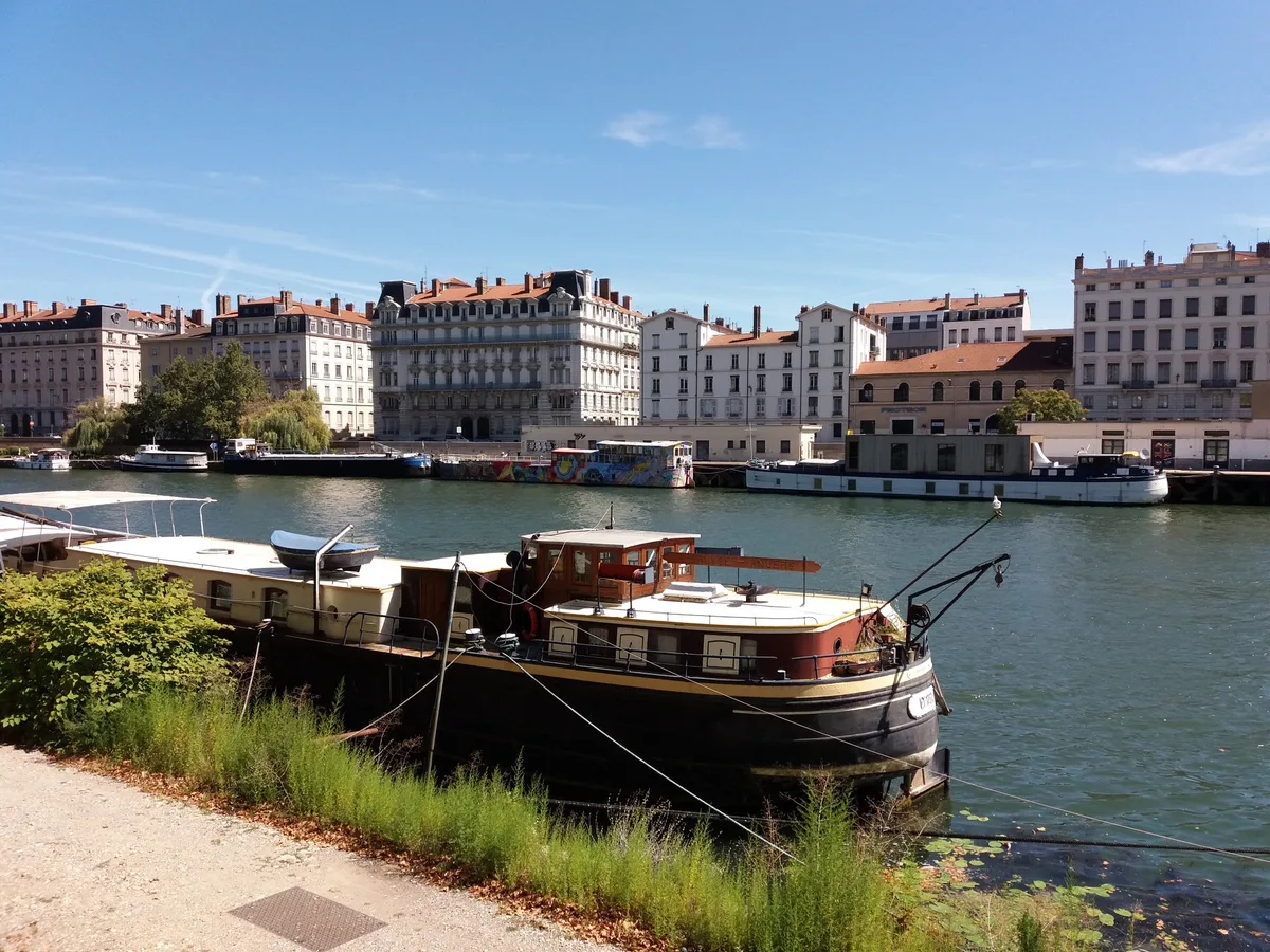 Quais de Saône à Lyon in Lyon, France