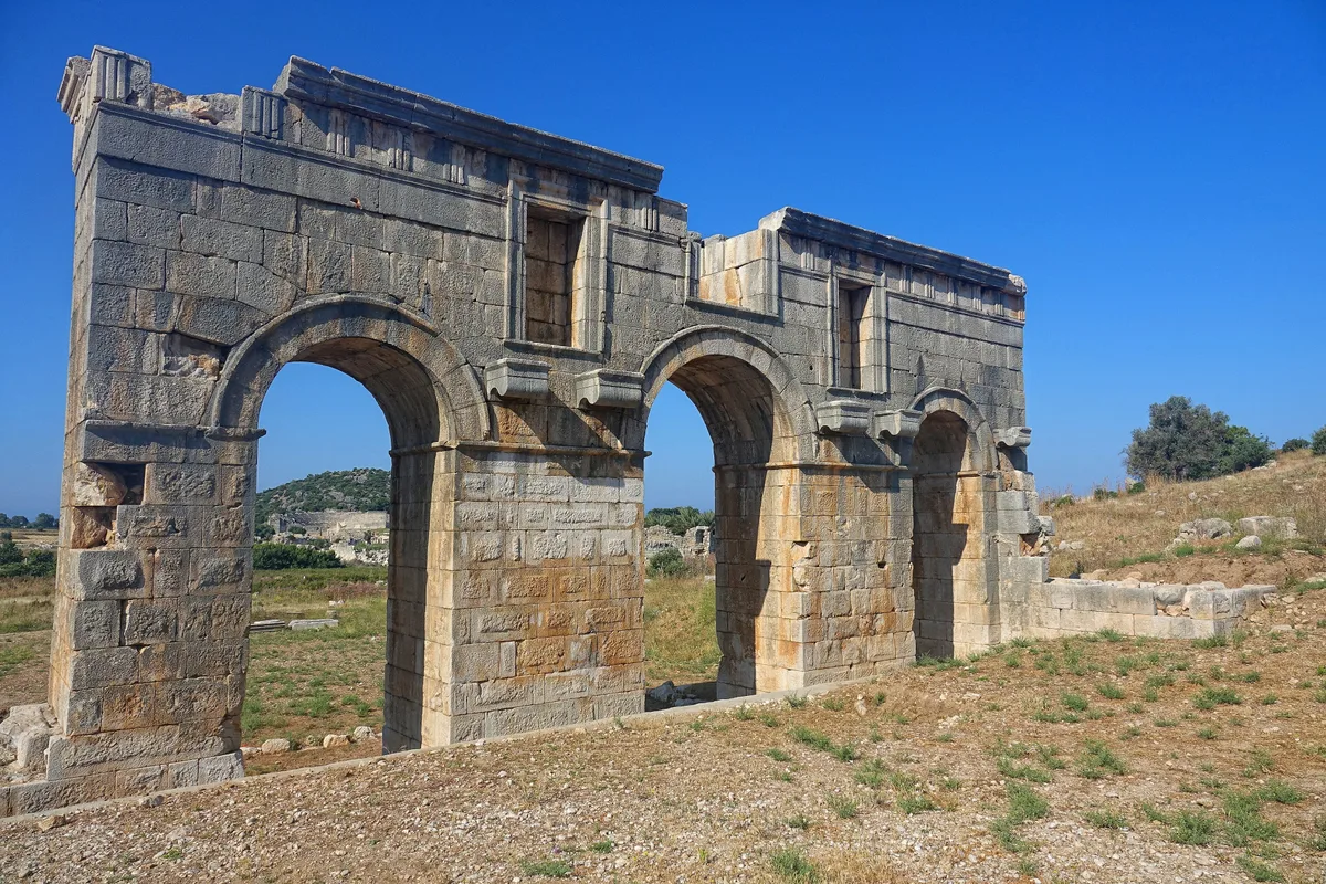 Patara Ancient City in Kas, Turkey