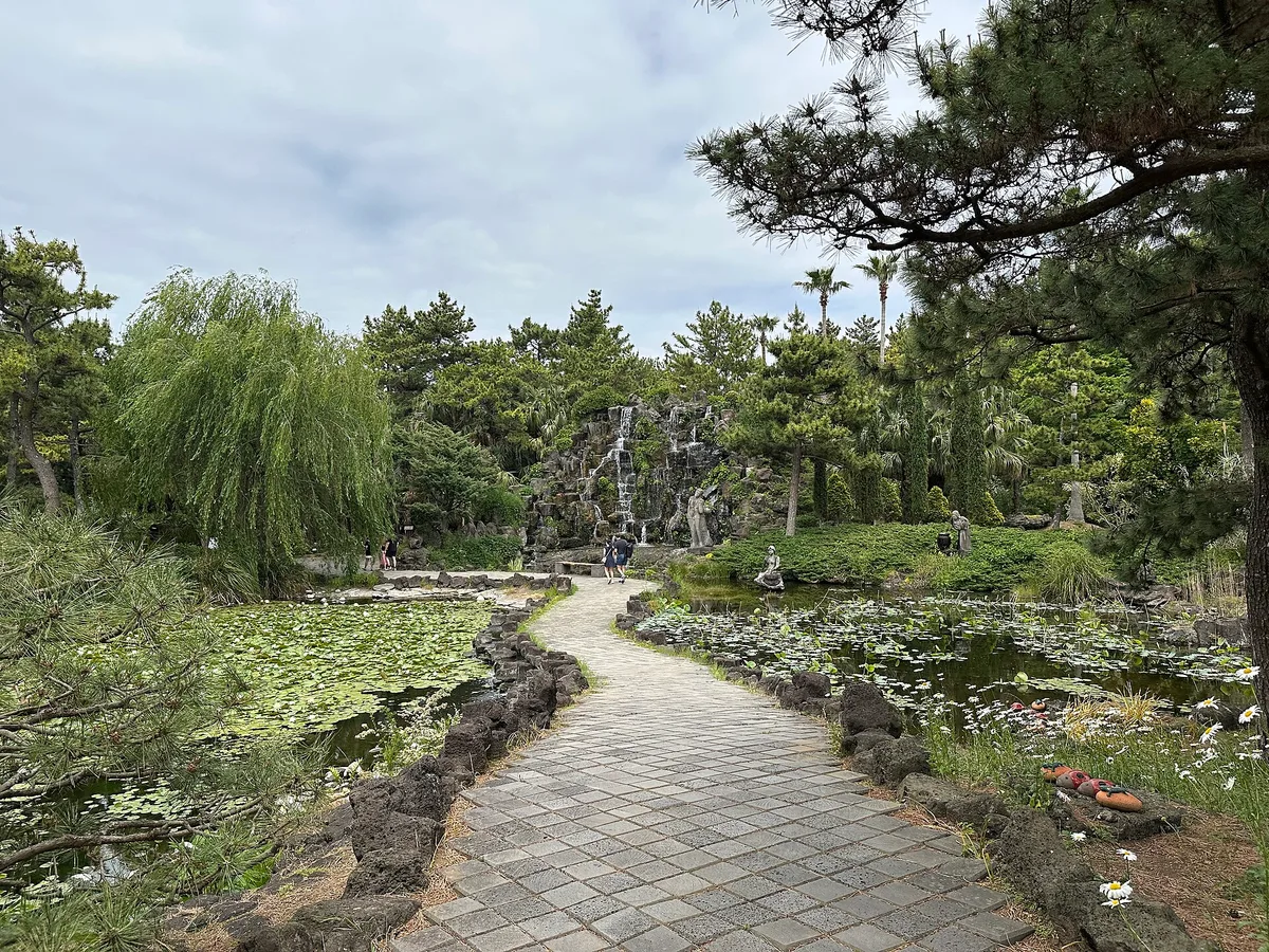Hallim Park in Jeju, South Korea