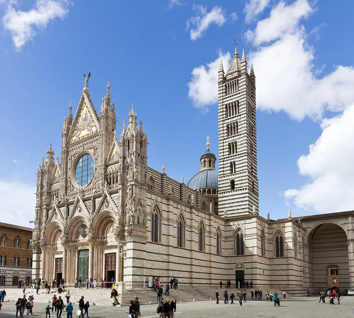 Siena Cathedral in Siena, Italy