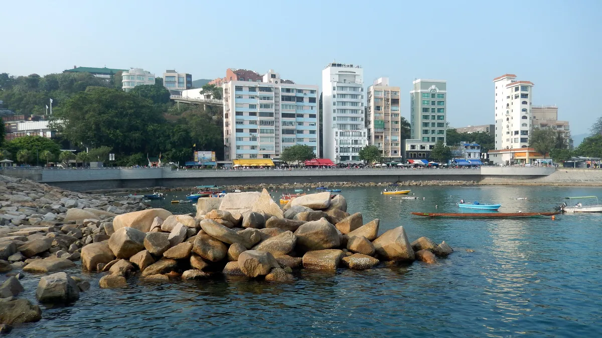 Stanley Promenade in Stanley, Hong Kong
