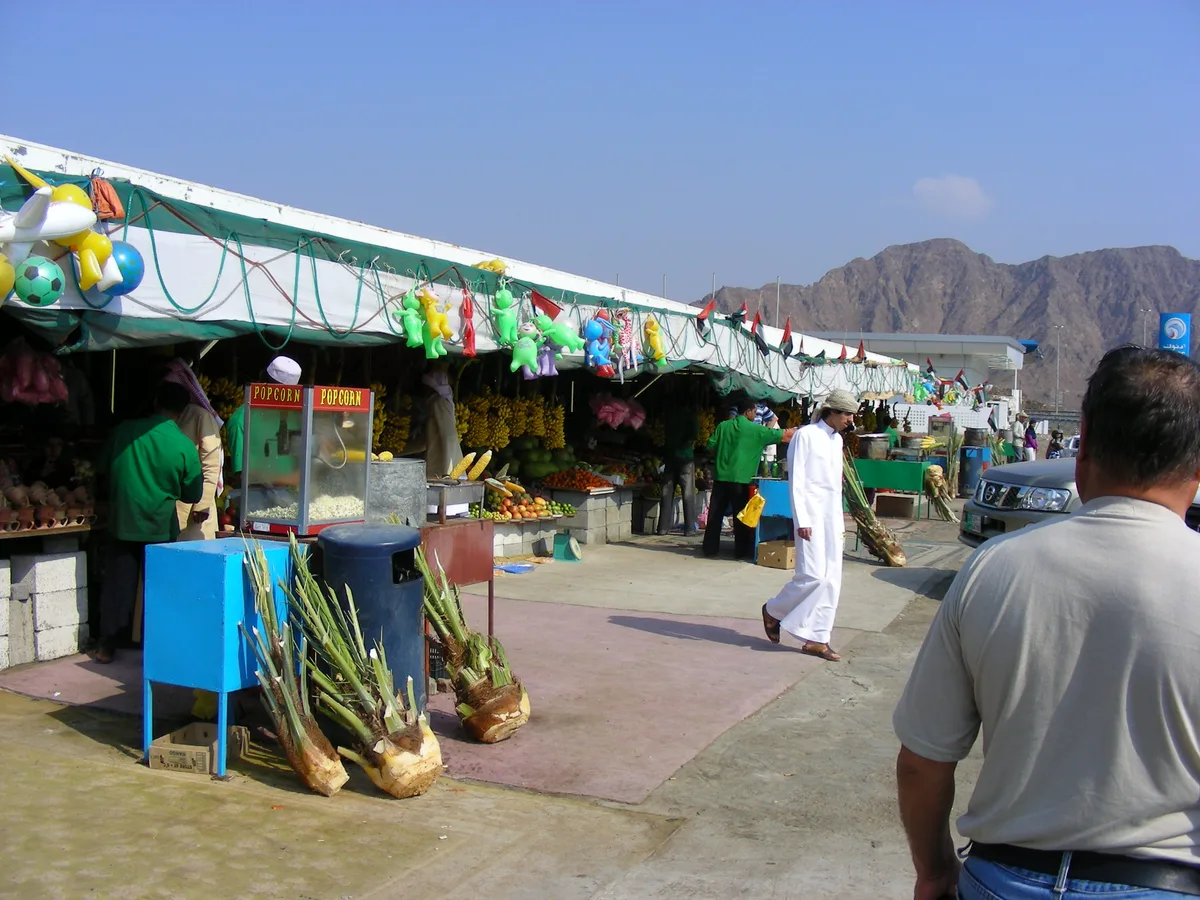 Friday Market in Fujairah, United Arab Emirates
