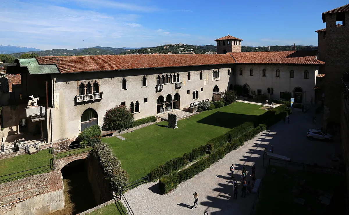 Castelvecchio Museum in Verona, Italy