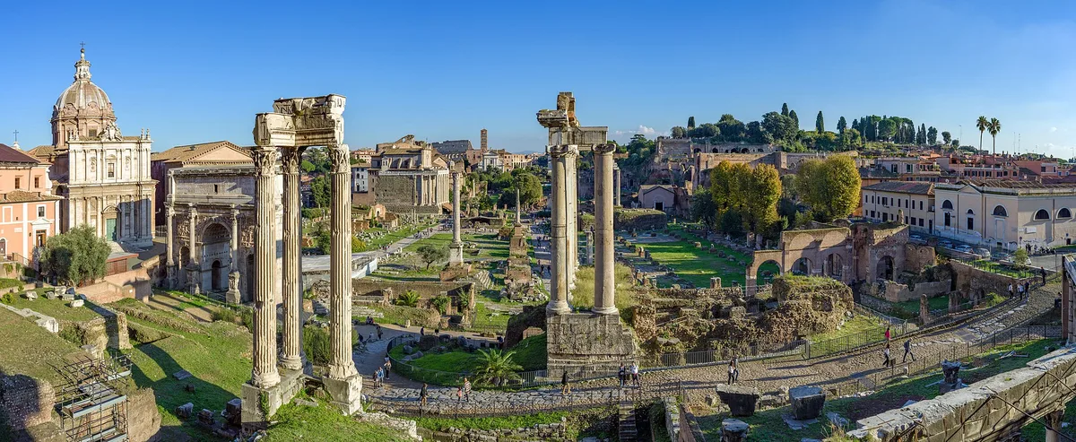Roman Forum in Rome, Italy