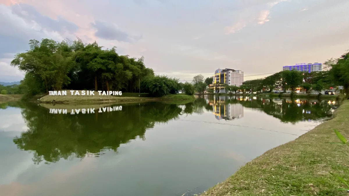Taiping Lake Gardens in Taiping, Malaysia