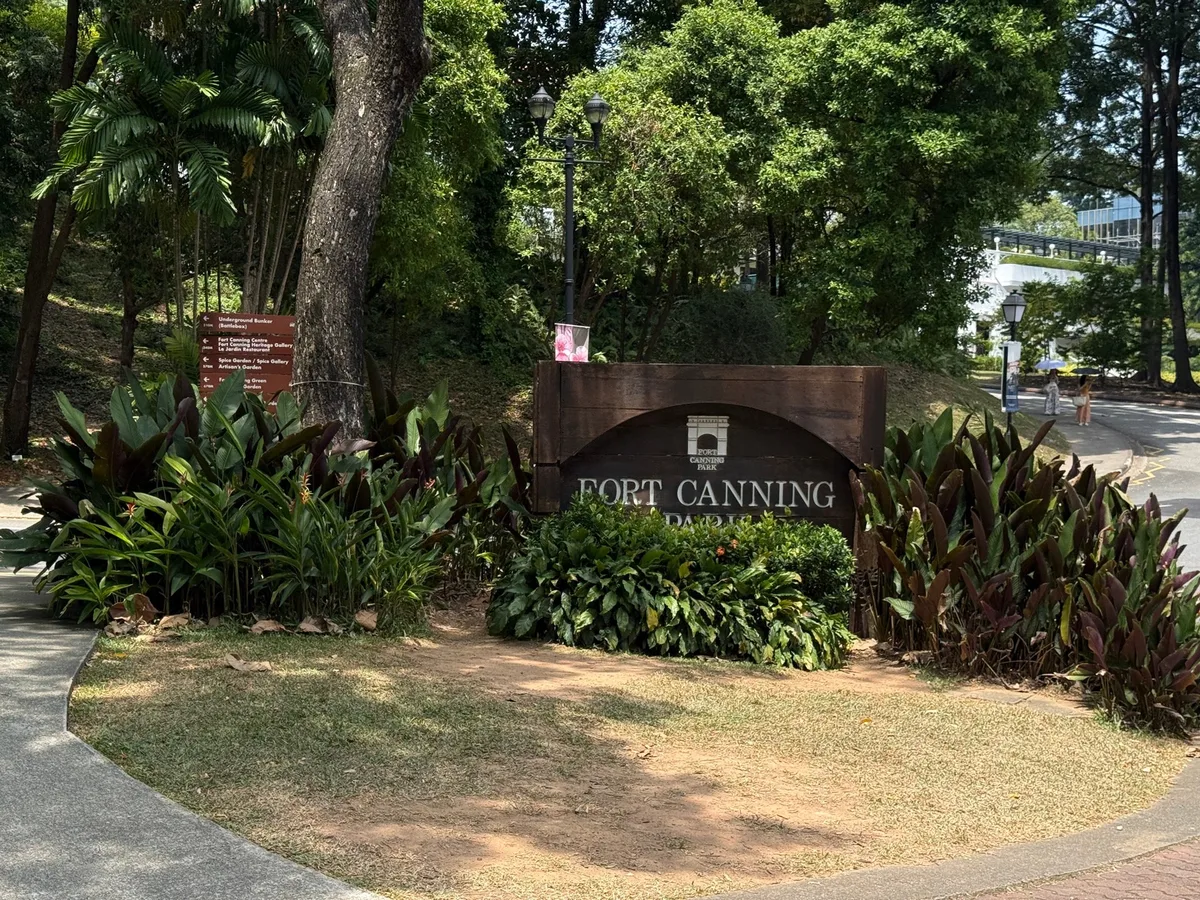 Fort Canning Park en Clarke Quay, Singapur