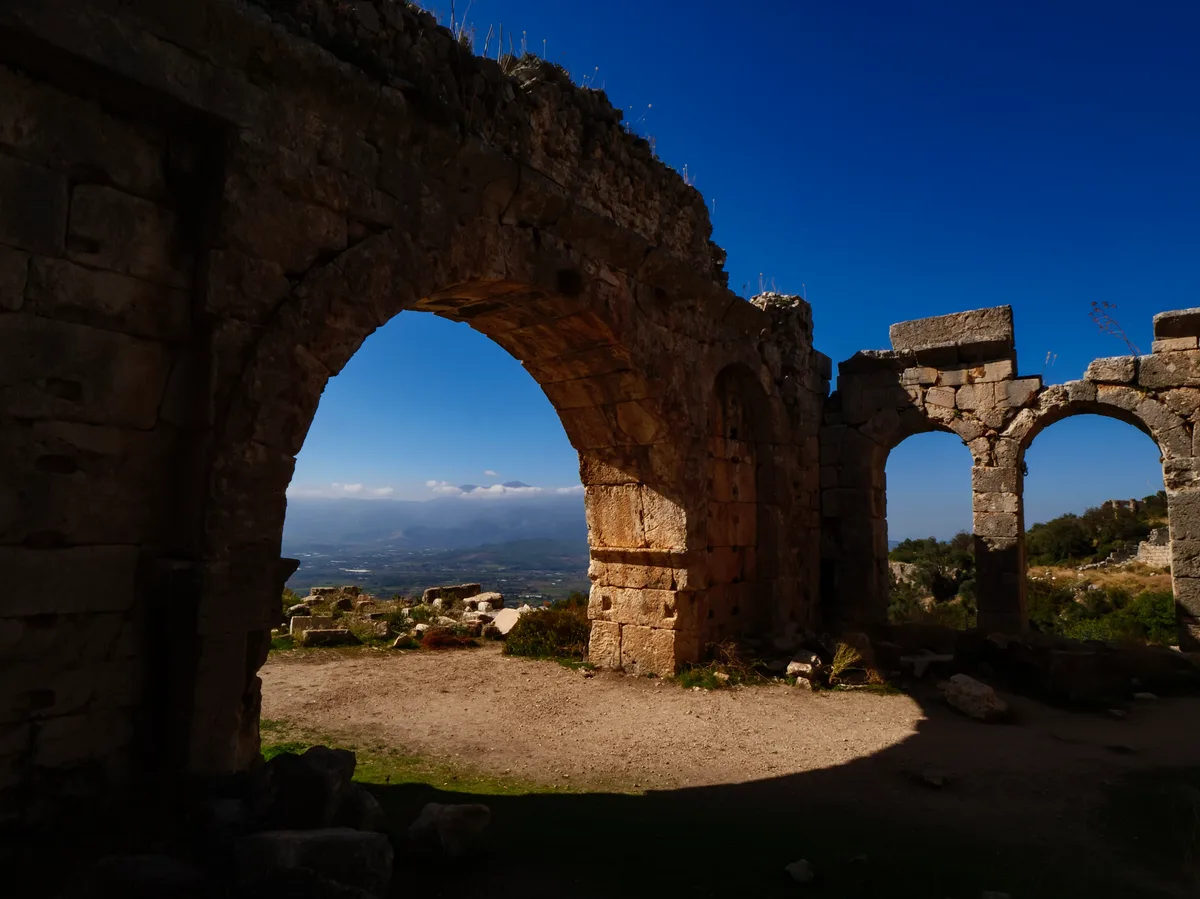 Tlos Ruins in Fethiye, Turkey