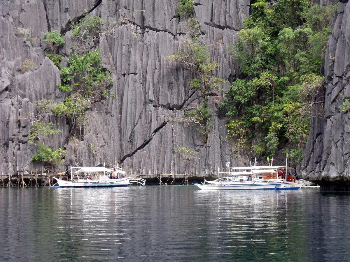 Twin Lagoon in Coron, Philippines