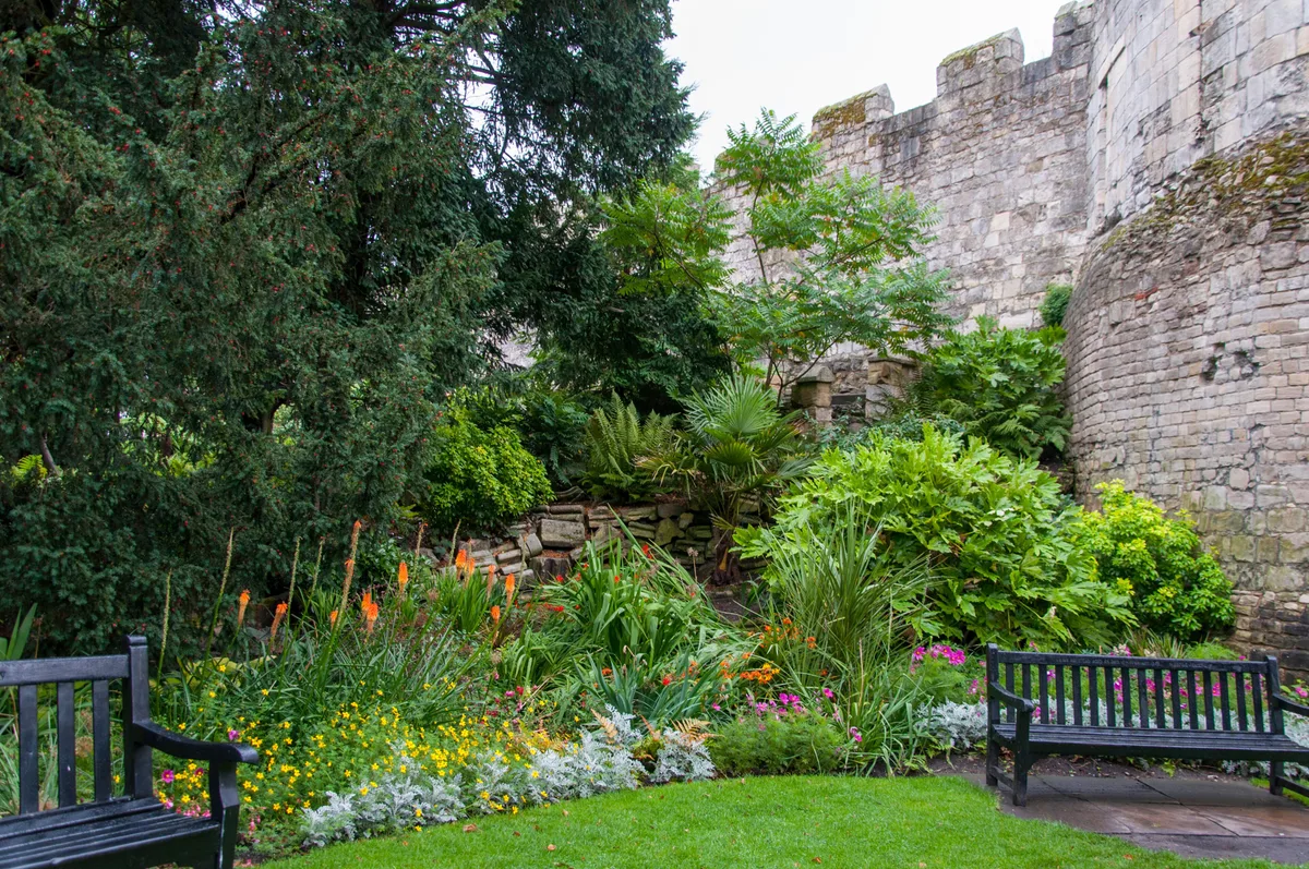 Museum Gardens in York, United Kingdom