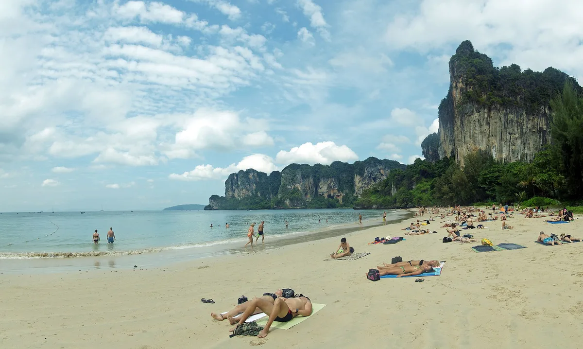 Railay Beach in Krabi, Thailand