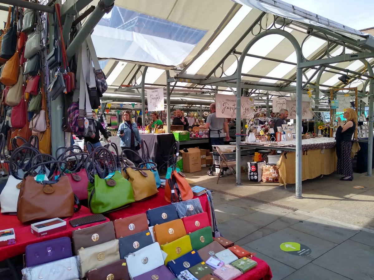 Shambles Market in York, United Kingdom