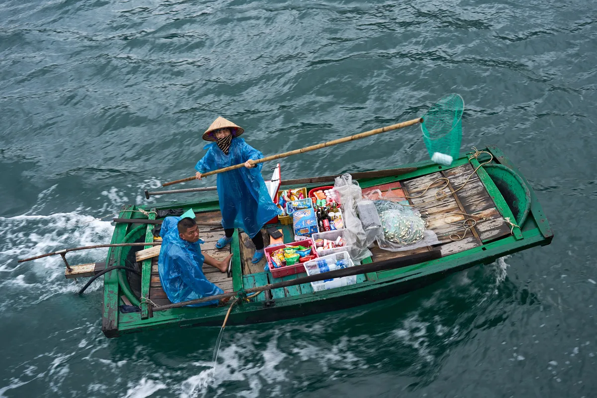 Ha Long Market in Ha Long Bay, Vietnam