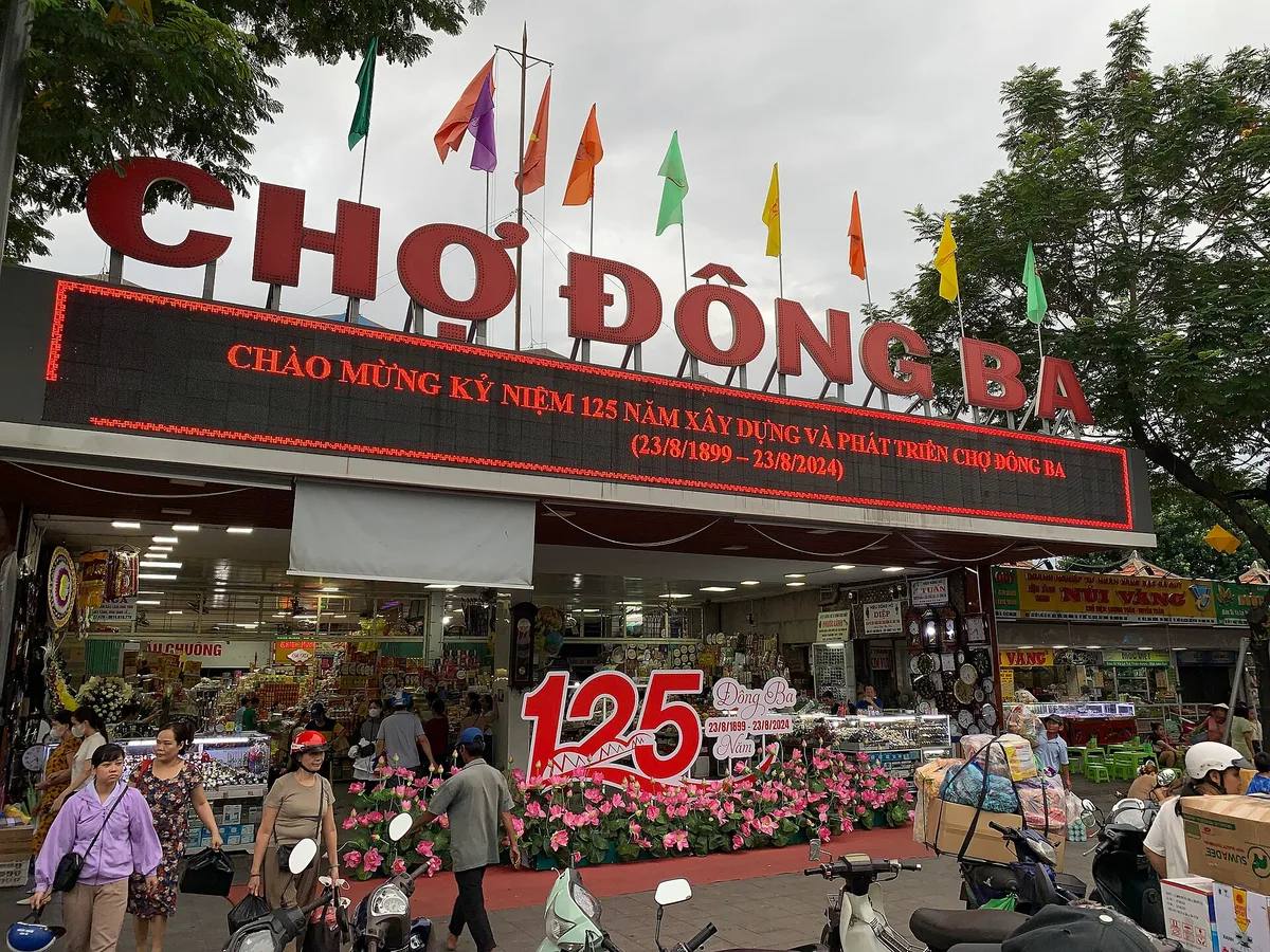 Dong Ba Market in Hue, Vietnam
