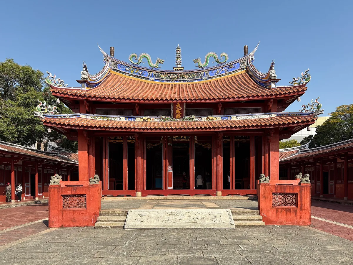 Tainan Confucius Temple in Tainan, Taiwan