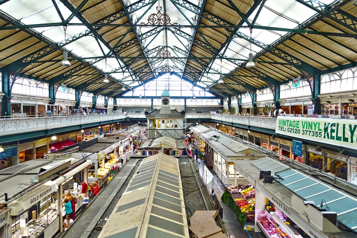 The Cardiff Market in Cardiff, United Kingdom