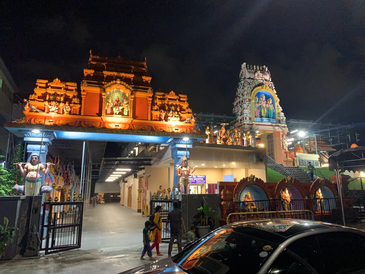 Murugan Hill Temple in Bukit Timah, Singapore
