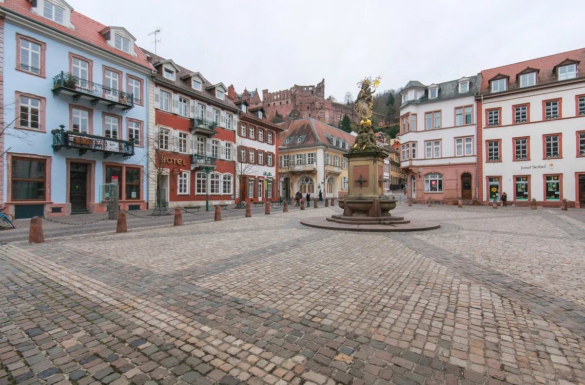 Kornmarkt in Heidelberg, Germany
