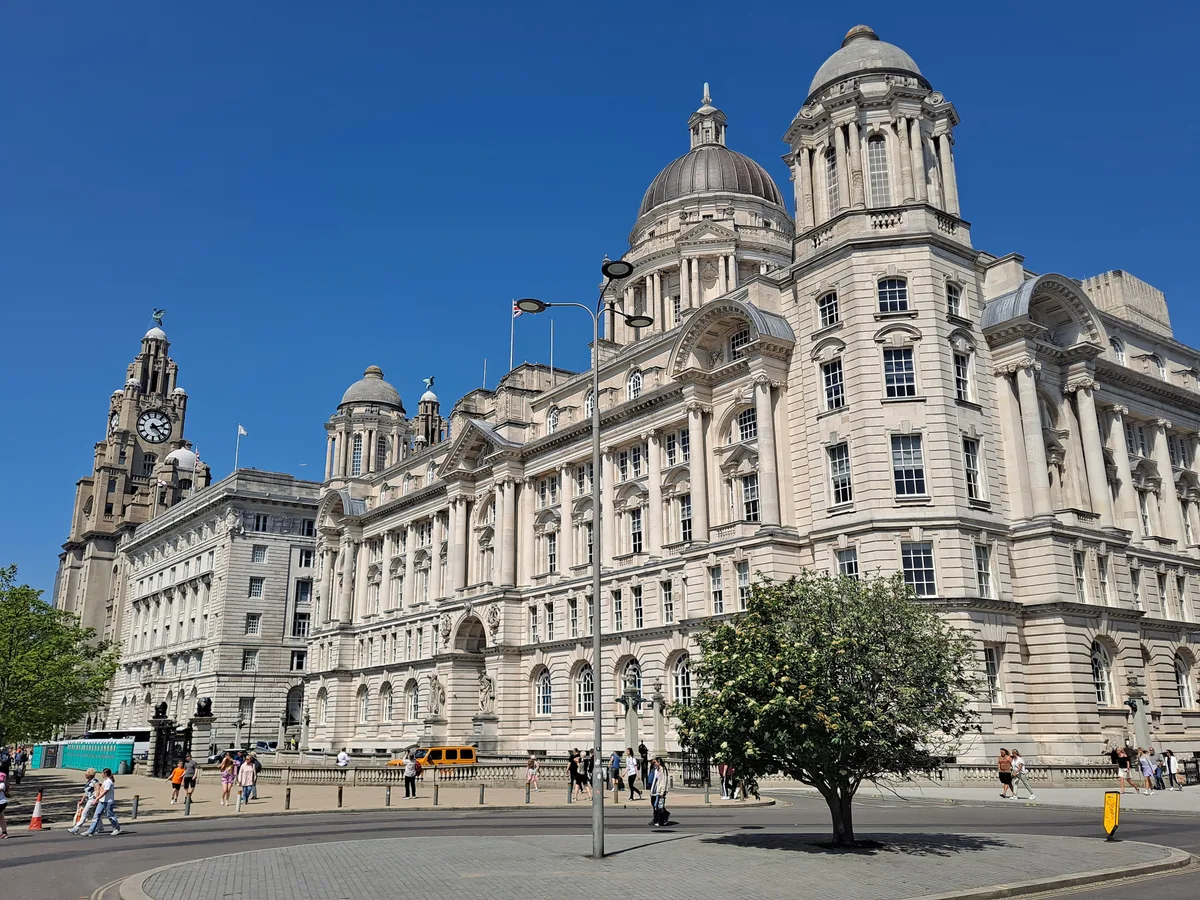 The Three Graces in Liverpool, United Kingdom