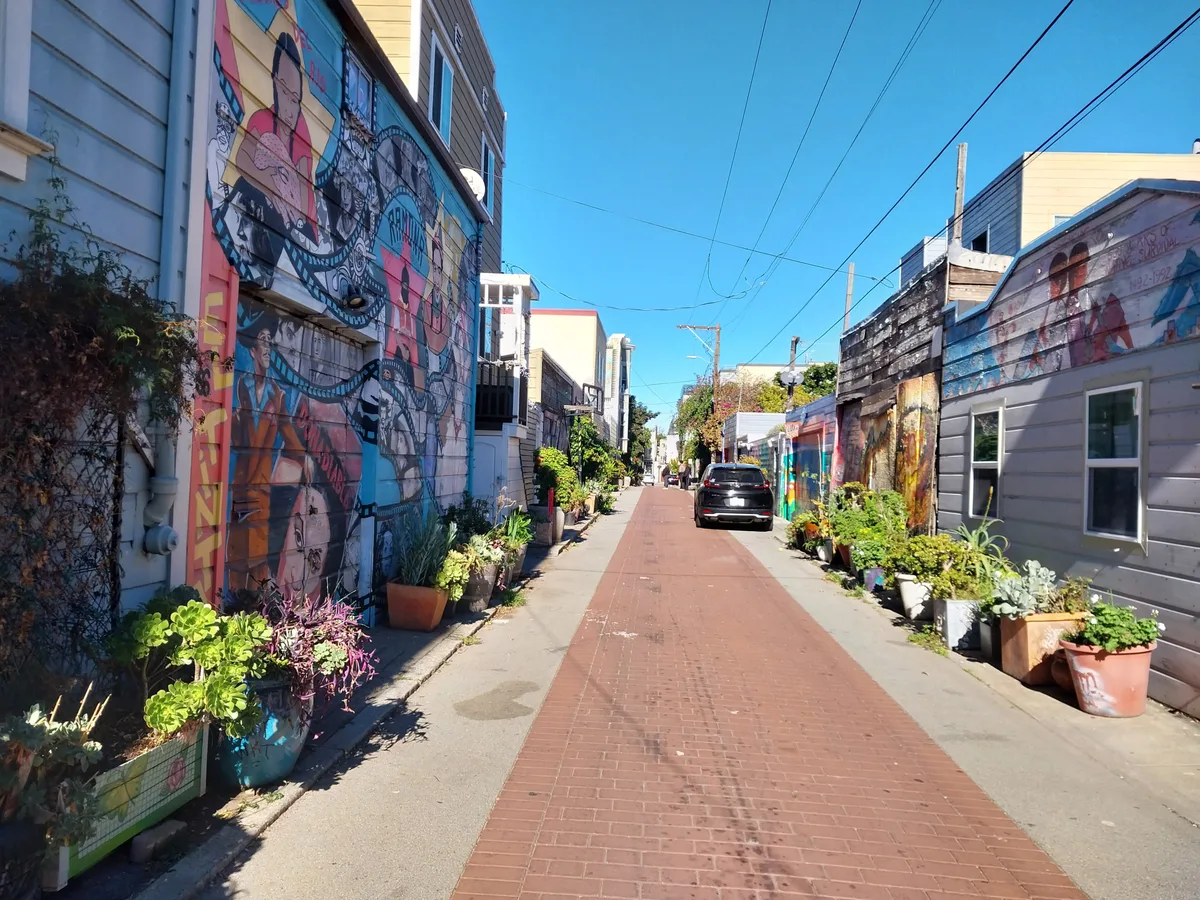 Balmy Alley in San Francisco, United States