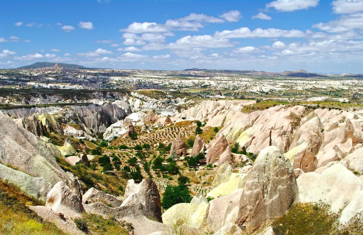 Rose Valley in Cappadocia, Turkey