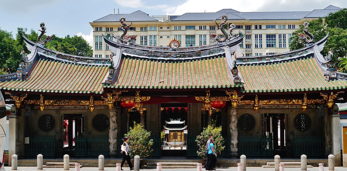 Thian Hock Keng Temple in Tiong Bahru, Singapore