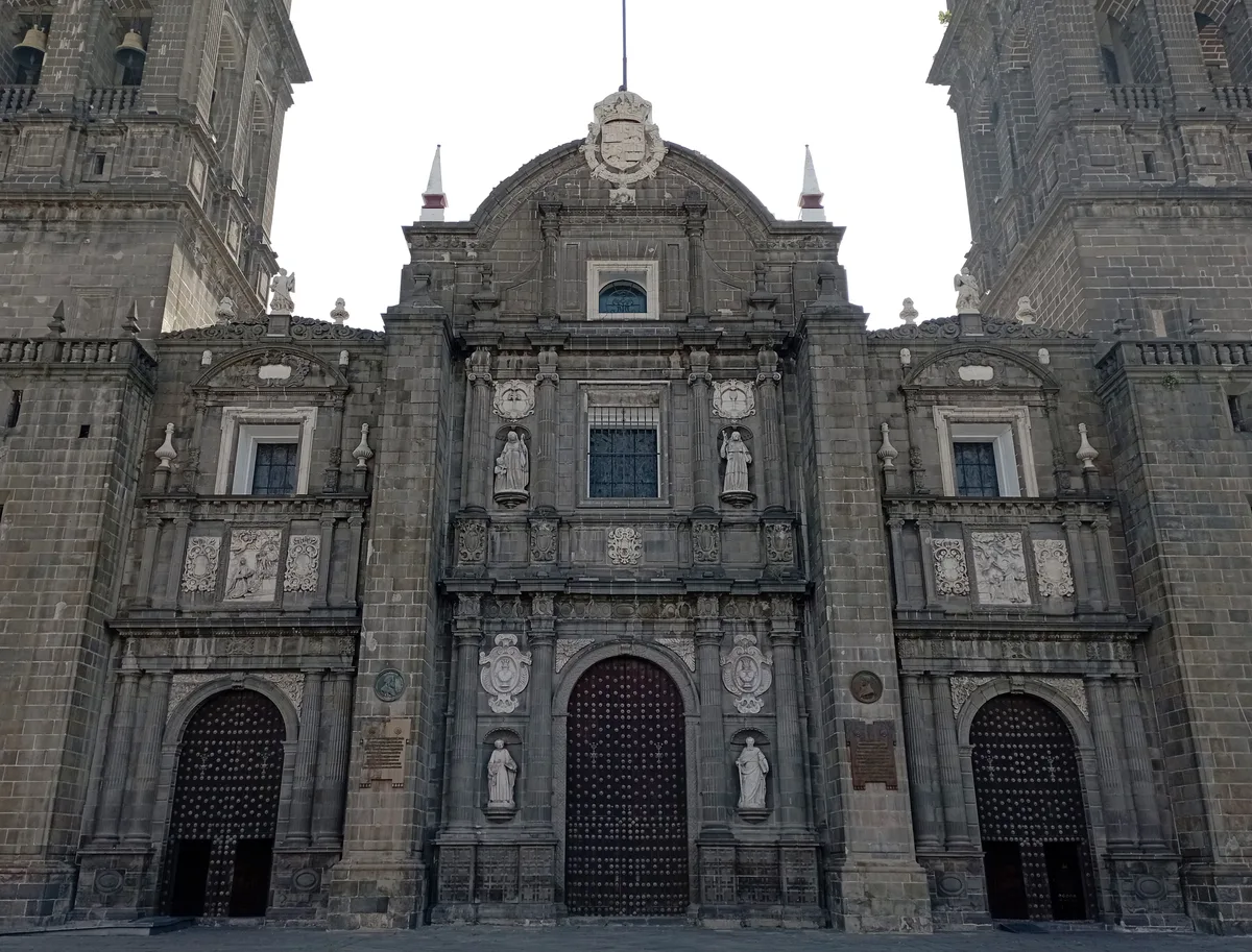 Catedral de Puebla in Puebla, Mexico