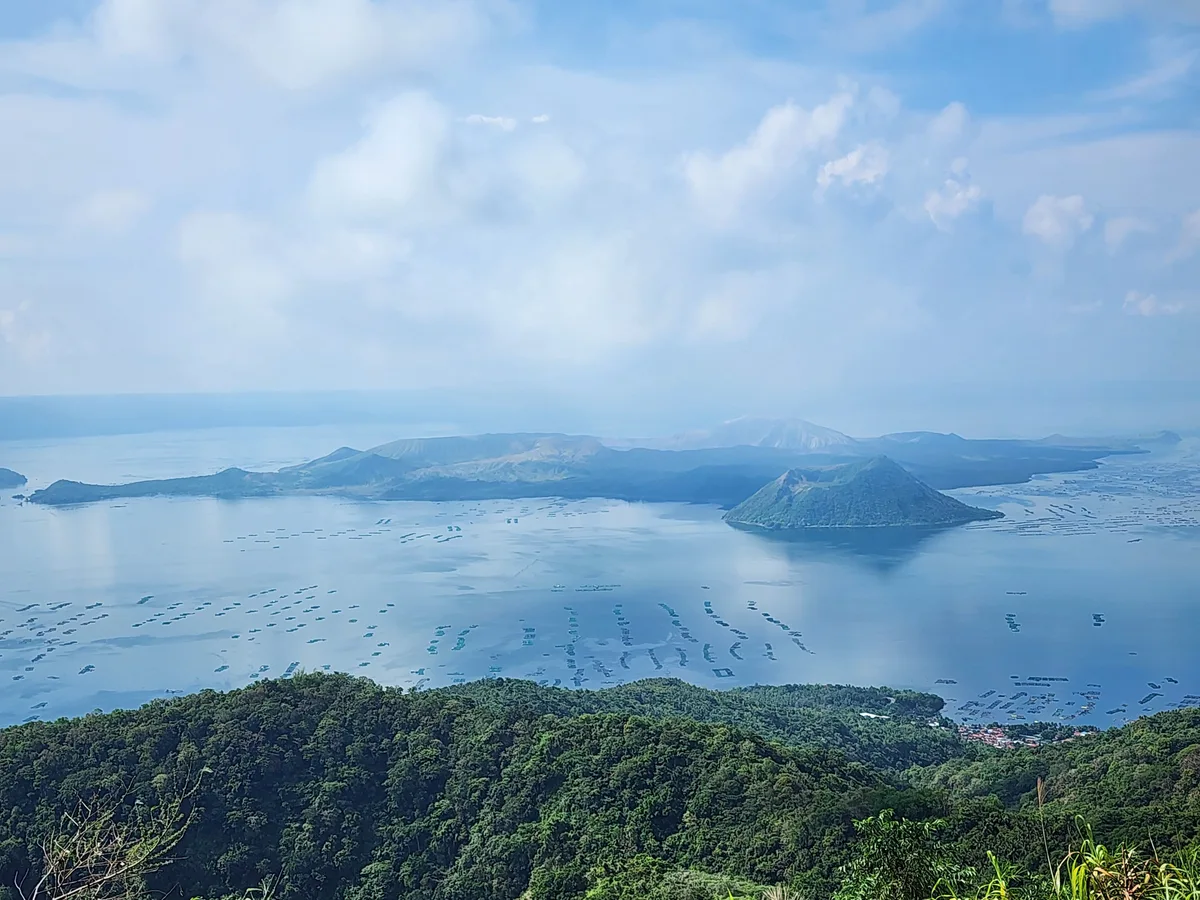 Taal Volcano View in Tagaytay, Philippines